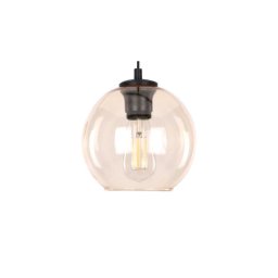 Vidro de reposição para lustre POBO G9, diâmetro 14 cm, bege fumê