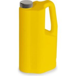 kaiserkraft Recipiente de segurança em PE, com tampa de rosca, volume 2 l, Recipiente de segurança em PE, com tampa de rosca, volume 2 l. Tampa de rosca em aço inoxidável 1.4301 com vedação em PTFE resistente a produtos químicos. Armazenamento seguro de l