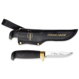 Marttiini Condor Junior aço inoxidável/borracha/couro 186010
