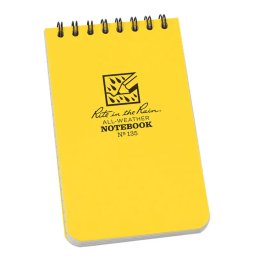 Rite in the Rain Top Spiral Yellow Notebook 3x5