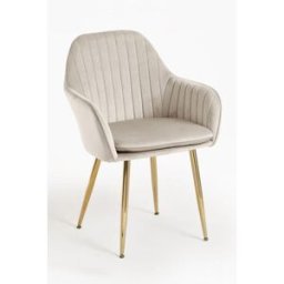 Presentes Miguel Cadeira Chic Golden - Beige