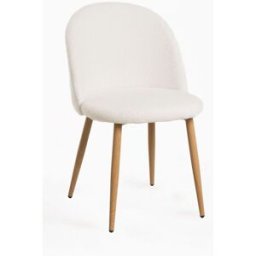 Presentes Miguel Pack 6 Cadeiras Vint Cordeiro - Branco