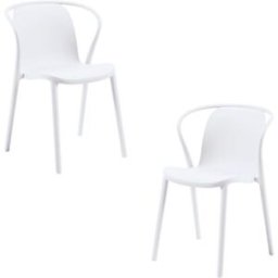 Presentes Miguel Pack 2 Cadeiras Zotli - Branco