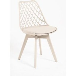 Presentes Miguel Pack 6 Cadeiras Mima Suprym - Beige