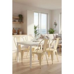 Presentes Miguel Pack 4 Cadeiras Torix - Beige