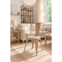 Presentes Miguel Cadeira Torix Polipropileno - Beige