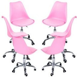 Presentes Miguel Pack 6 Cadeiras Neo - Rosa