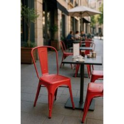 Presentes Miguel Cadeira Torix Vintage - Vermelho vintage