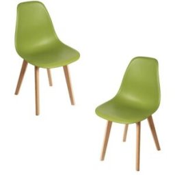 Presentes Miguel Pack 2 Cadeiras Kelen - Verde