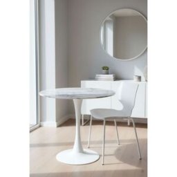 Presentes Miguel Mesa Kolio 80 cm Marmol - Branco
