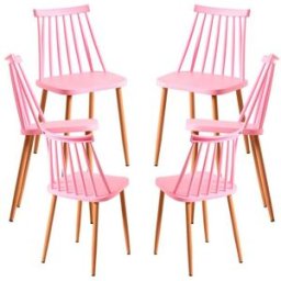 Presentes Miguel Pack 6 Cadeiras Bik - Rosa