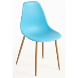 Presentes Miguel Pack 4 Cadeiras Mykle - Turquesa