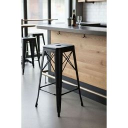 Presentes Miguel Banco Valix 76 cm - Preto
