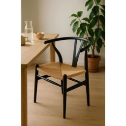 Presentes Miguel Cadeira Wis Madeira - Preto