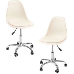 Presentes Miguel Pack 2 Cadeiras Dami Office - Beige