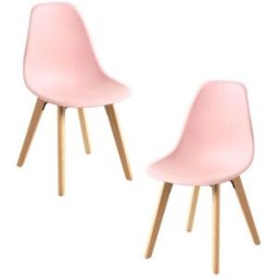 Presentes Miguel Pack 2 Cadeiras Kelen - Rosa