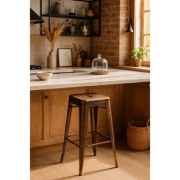 Presentes Miguel Banco Torix Vintage 73 cm - Ouro vintage
