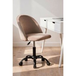 Presentes Miguel Cadeira Black Vint Office - Beige