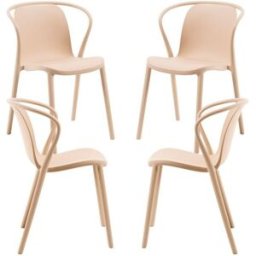 Presentes Miguel Pack 4 Cadeiras Zotli - Beige