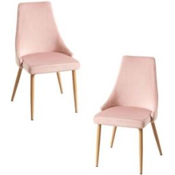 Presentes Miguel Pack 2 Cadeiras Stoik Wood - Rosa