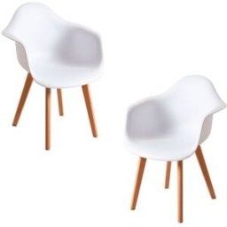 Presentes Miguel Pack 2 Cadeiras Belu - Branco