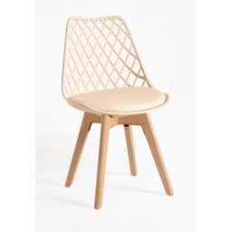 Presentes Miguel Pack 6 Cadeiras Mima - Crema