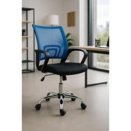 Presentes Miguel Cadeira Midi Pro - Azul e Preto