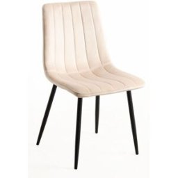 Presentes Miguel Pack 4 Cadeiras Veludo Liny - Beige