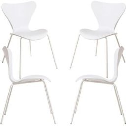 Presentes Miguel Pack 4 Cadeiras Ceolin - Branco