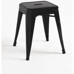 Presentes Miguel Pack 2 Bancos Torix Pequenos 45 cm - Preto mate