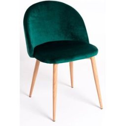 Presentes Miguel Pack 6 Cadeiras Vint Veludo - Verde