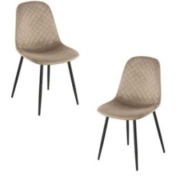 Presentes Miguel Pack 2 Cadeiras Boide - Beige