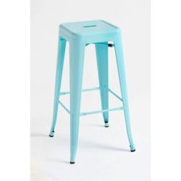 Presentes Miguel Pack 6 Bancos Torix Altos 76 cm - Azul céu