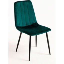 Presentes Miguel Pack 4 Cadeiras Veludo Liny - Verde