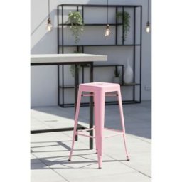 Presentes Miguel Banco Torix Alto 76 cm - Rosa claro