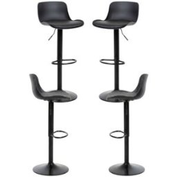 Presentes Miguel Pack 4 Bancos Delvo - Preto