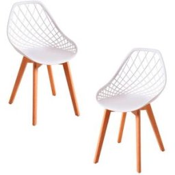 Presentes Miguel Pack 2 Cadeiras Deli - Branco