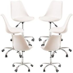 Presentes Miguel Pack 6 Cadeiras Neo - Branco