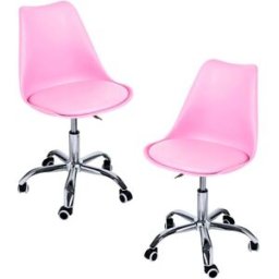 Presentes Miguel Pack 2 Cadeiras Neo - Rosa