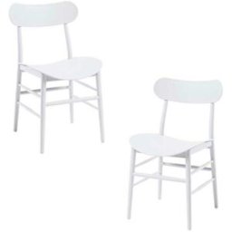 Presentes Miguel Pack 2 Cadeiras Teis - Branco