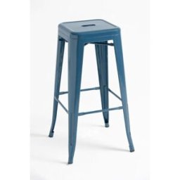 Presentes Miguel Pack 2 Bancos Torix Altos 76 cm - Azul Petróleo