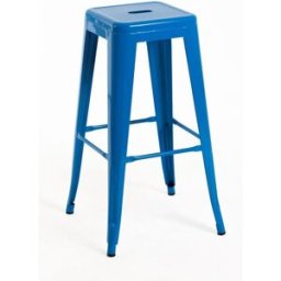 Presentes Miguel Pack 6 Bancos Torix Altos 76 cm - Azul