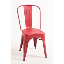 Presentes Miguel Pack 6 Cadeiras Torix Vintage - Vermelho vintage