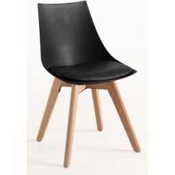 Presentes Miguel Pack 4 Cadeiras Blok - Preto