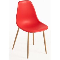 Presentes Miguel Pack 4 Cadeiras Mykle - Vermelho