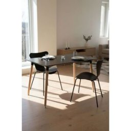 Presentes Miguel Mesa Tower Retangular 120 x 80 cm - Preto