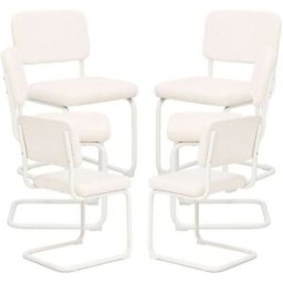 Presentes Miguel Pack 6 Cadeiras Axo Tecido - Branco