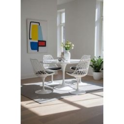 Presentes Miguel Cadeira Podium Branco - Preto