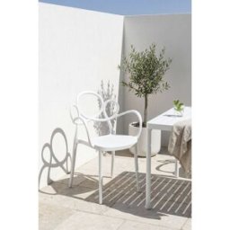 Presentes Miguel Cadeira Sky com Braços - Branco