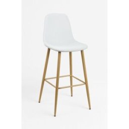 Presentes Miguel Pack 2 Bancos Teok Tecido - Beige